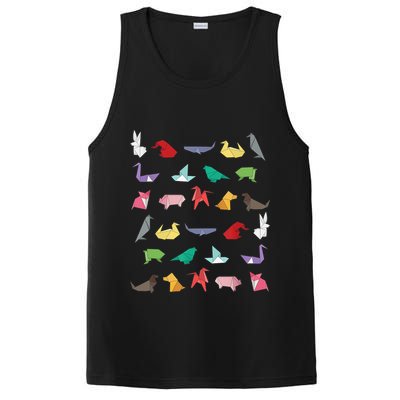 Paper Origami Animals Gifts for Origami Lovers Japanese Art PosiCharge Competitor Tank