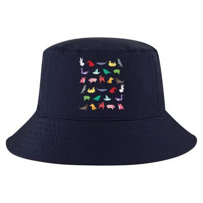 Paper Origami Animals Gifts for Origami Lovers Japanese Art Cool Comfort Performance Bucket Hat