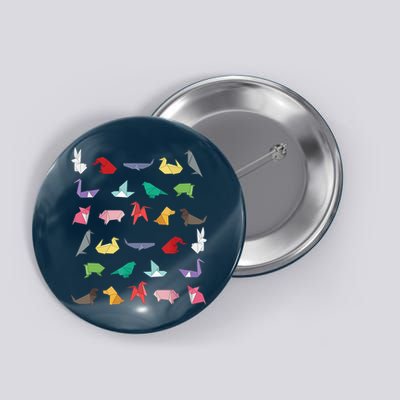 Paper Origami Animals Gifts for Origami Lovers Japanese Art Button