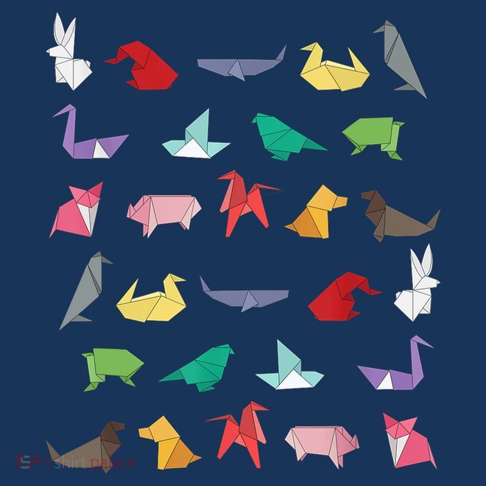 Paper Origami Animals Gifts for Origami Lovers Japanese Art Flatbill Hat