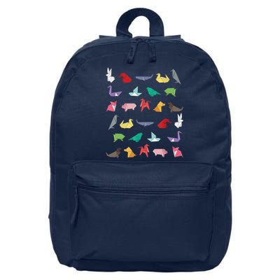 Paper Origami Animals Gifts for Origami Lovers Japanese Art 16 in Basic Backpack