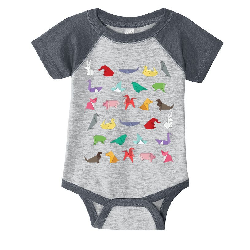 Paper Origami Animals Gifts for Origami Lovers Japanese Art Infant Baby Jersey Bodysuit
