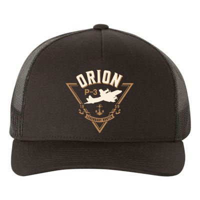 P3 Orion Antisubmarine Warfare Naval Patrol Aircraft Yupoong Adult 5-Panel Trucker Hat