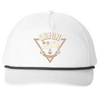 P3 Orion Antisubmarine Warfare Naval Patrol Aircraft Snapback Five-Panel Rope Hat