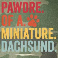 Pawdre Of A Miniature Dachsund Dog Lover Apparel Legacy Tie Dye Trucker Hat