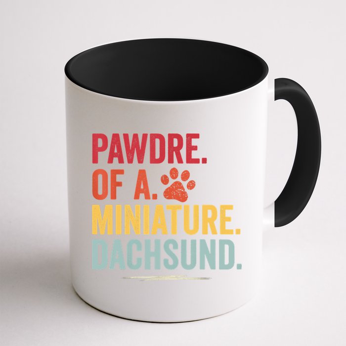 Pawdre Of A Miniature Dachsund Dog Lover Apparel Mug