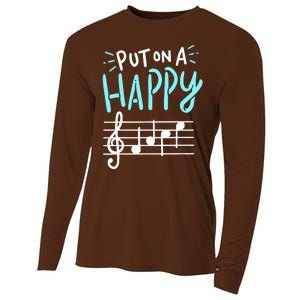 Put On A Happy Music Cooling Performance Long Sleeve Crew