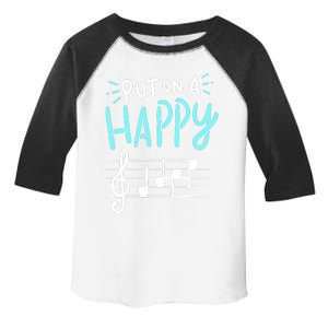 Put On A Happy Music Toddler Fine Jersey T-Shirt