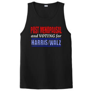 Post Opausal And Voting For Harris Walz 24 PosiCharge Competitor Tank