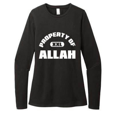 Property Of Allah Islam Muslim Ramadan Kareem Mubarak Mosque Gift Womens CVC Long Sleeve Shirt