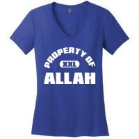 Property Of Allah Islam Muslim Ramadan Kareem Mubarak Mosque Gift Women's V-Neck T-Shirt