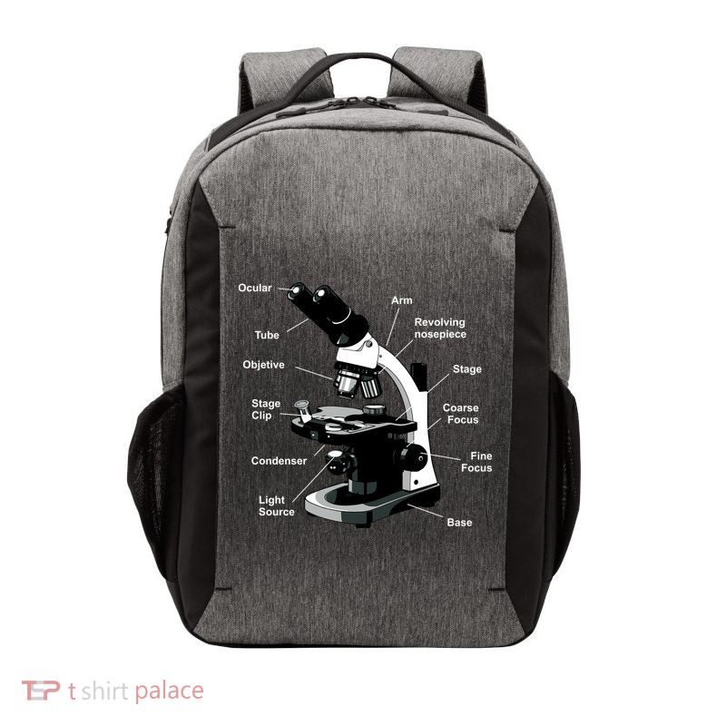 Parts Of A Microscope Vector Backpack