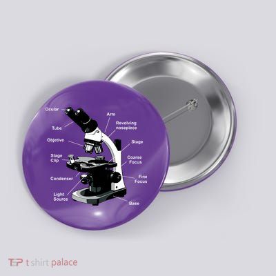 Parts Of A Microscope Button