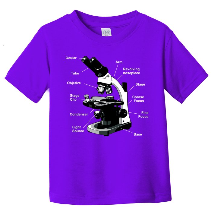 Parts Of A Microscope Toddler T-Shirt