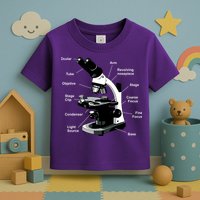 Parts Of A Microscope Toddler T-Shirt