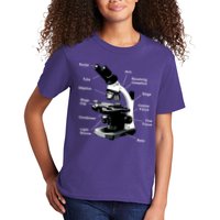 Parts Of A Microscope Kids T-Shirt