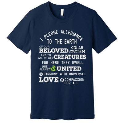 Pledge Of Allegiance Premium T-Shirt