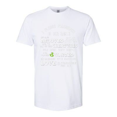 Pledge Of Allegiance Softstyle® CVC T-Shirt