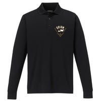 P3 Orion Antisubmarine Warfare Naval Patrol Aircraft Performance Long Sleeve Polo