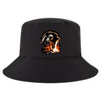 Parody Of Astronaut Becoming A Welder In Space Cool Comfort Performance Bucket Hat