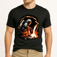 Parody Of Astronaut Becoming A Welder In Space Performance Shirt