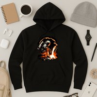Parody Of Astronaut Becoming A Welder In Space Hoodie