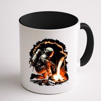 Parody Of Astronaut Becoming A Welder In Space Mug