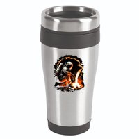 Parody Of Astronaut Becoming A Welder In Space 16oz Travel Tumbler