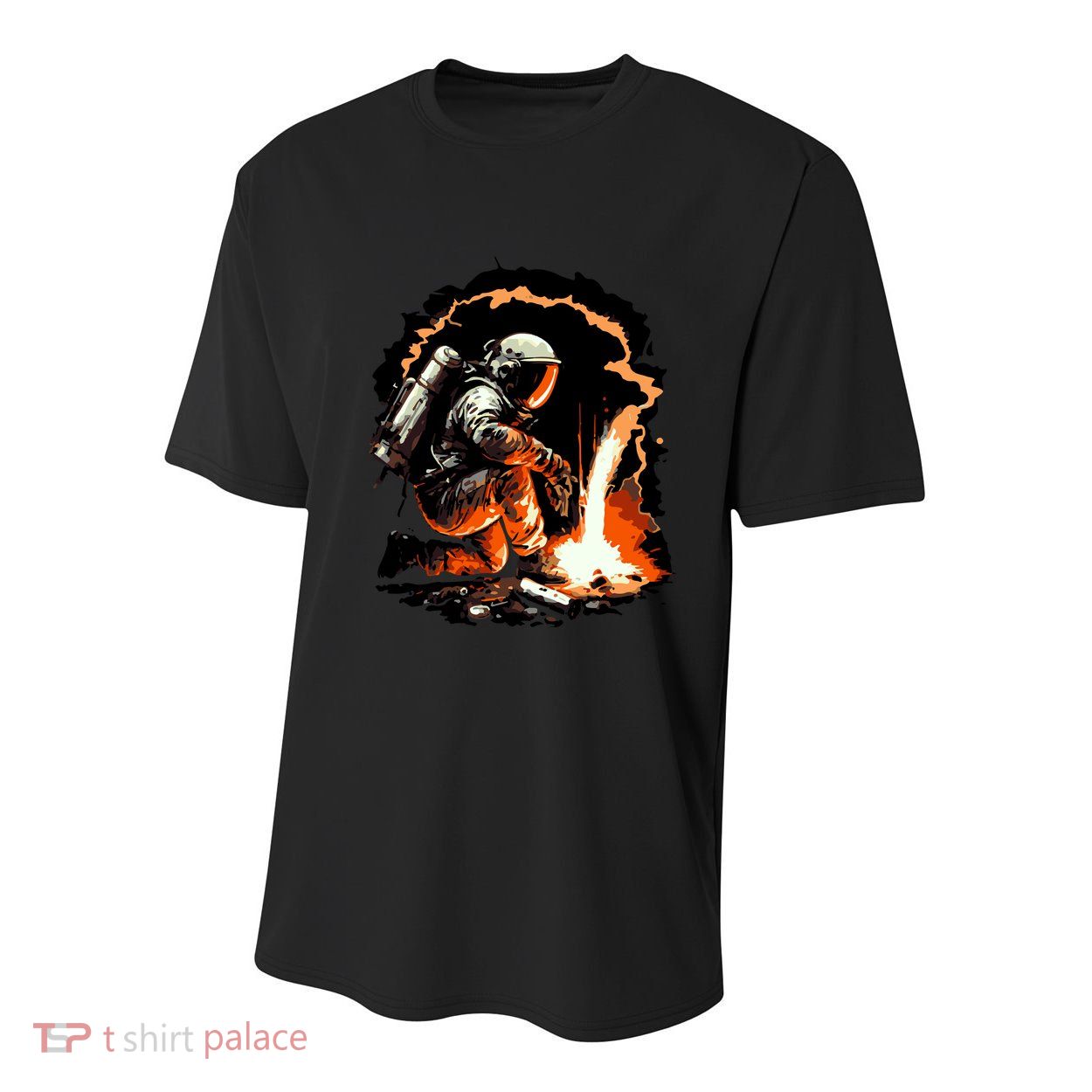 Parody Of Astronaut Becoming A Welder In Space Youth Performance Sprint T-Shirt