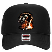 Parody Of Astronaut Becoming A Welder In Space Hat