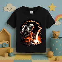 Parody Of Astronaut Becoming A Welder In Space Toddler T-Shirt