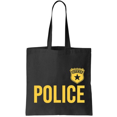 Police Officer Badge Police Uniform Officer Costume Bag
