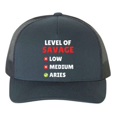 Proud Of Being Aries Zodiac Birthday Bday Celebrants Yupoong Adult 5-Panel Trucker Hat