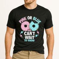 Pink Or Blue We Cant Wait To Know Donut Gender Reveal Cooling Performance Crew T-Shirt