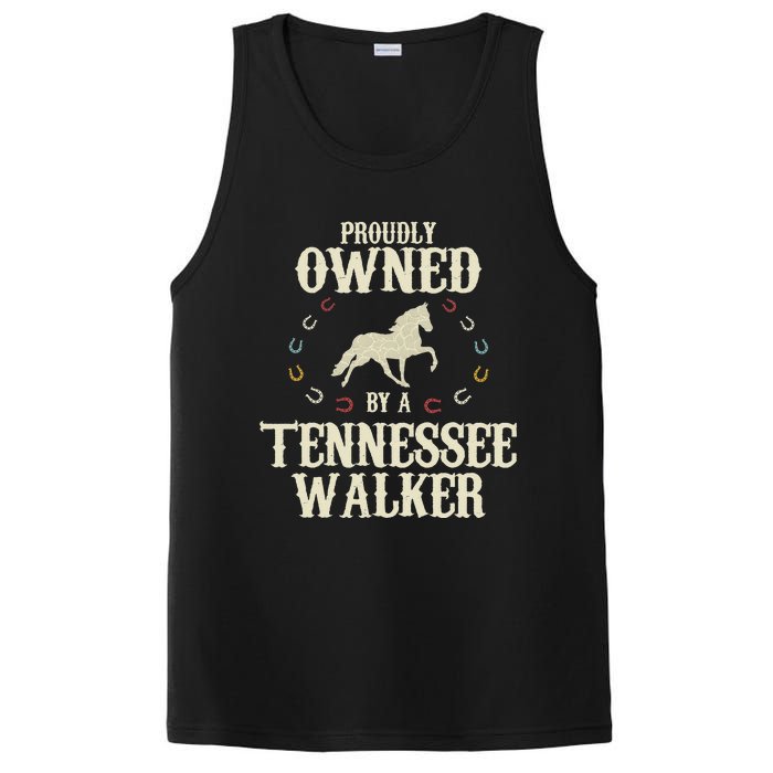 Proudly Owned By A Horse Father Mother Tennessee Walker PosiCharge Competitor Tank