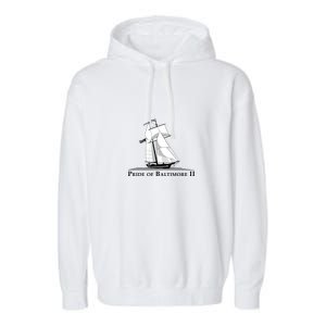 Pride Of Baltimore II Garment-Dyed Fleece Hoodie