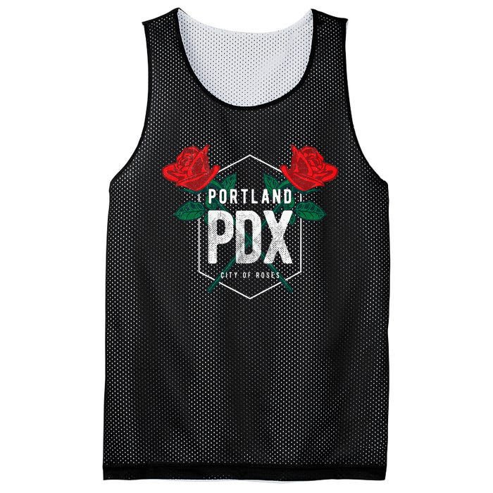 Portland Oregon Badge Pdx Portland Squad Pacific Wonderland Mesh Reversible Basketball Jersey Tank