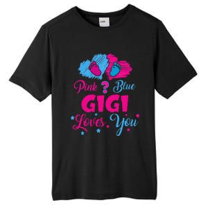 Pink Or Blue Gigi Loves You Gender Reveal Gigi Outfit Tall Fusion ChromaSoft Performance T-Shirt