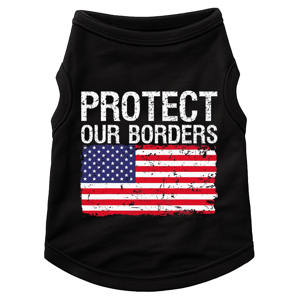 Protect Our Borders Law Enforcement Legal Immigration Doggie Tank