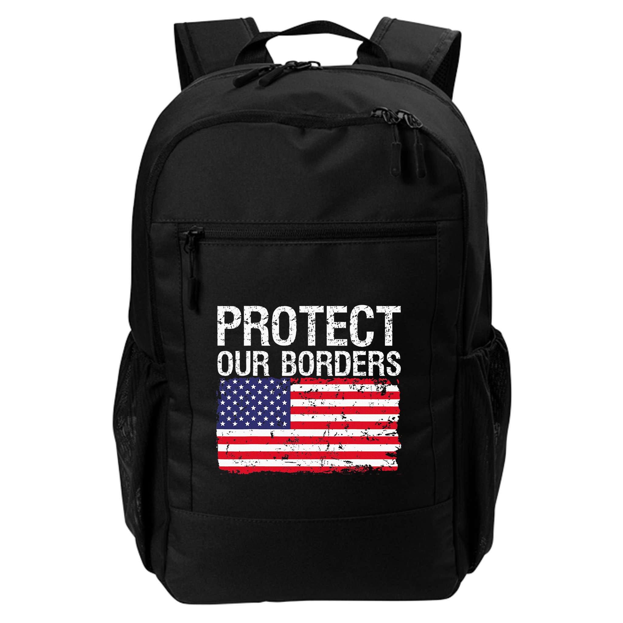 Protect Our Borders Law Enforcement Legal Immigration Backpack