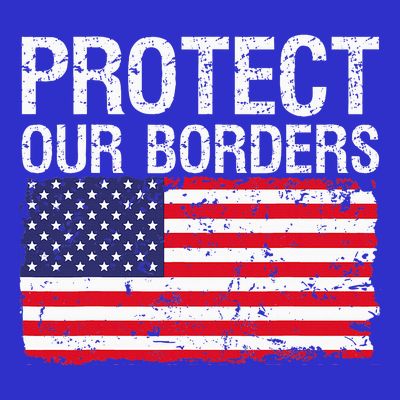 Protect Our Borders Law Enforcement Legal Immigration T-Shirt