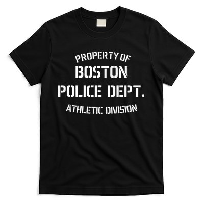 Property Of Boston Police Dept Athletic Division T-Shirt