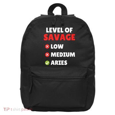 Proud Of Being Aries Zodiac Birthday Bday Celebrants 16 in Basic Backpack