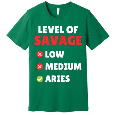 Proud Of Being Aries Zodiac Birthday Bday Celebrants Premium T-Shirt