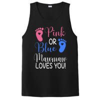 Pink or Blue Mawmaw Loves You Funny Gender Reveal Party PosiCharge Competitor Tank