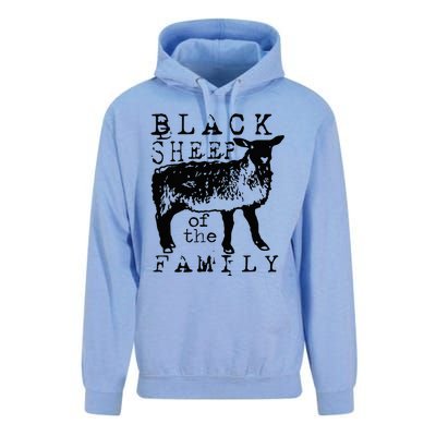 Proud Outcast Black Sheep Of The Family Unisex Surf Hoodie