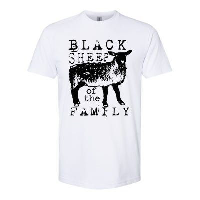 Proud Outcast Black Sheep Of The Family Softstyle CVC T-Shirt