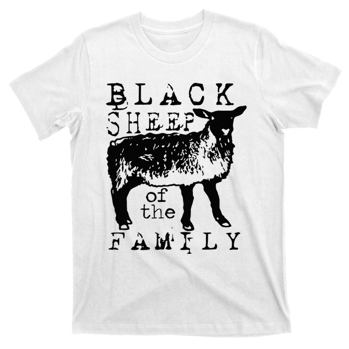 Proud Outcast Black Sheep Of The Family T-Shirt