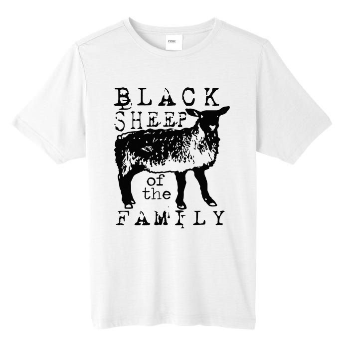 Proud Outcast Black Sheep Of The Family Tall Fusion ChromaSoft Performance T-Shirt