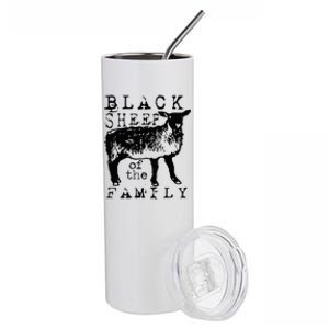 Proud Outcast Black Sheep Of The Family Stainless Steel Tumbler